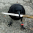 crow with knife