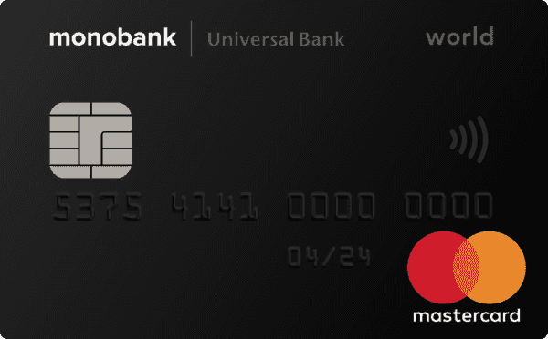 Кредитная карта «Monobank»