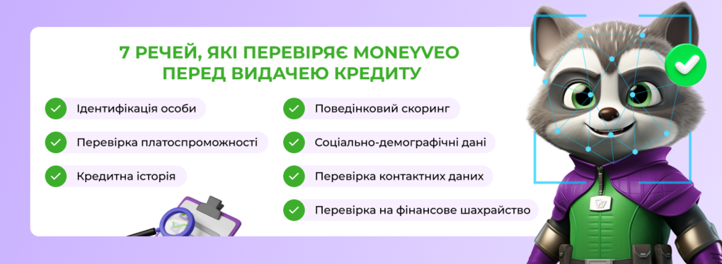 Що перевіряє Манівео перед тим, як видати кредит